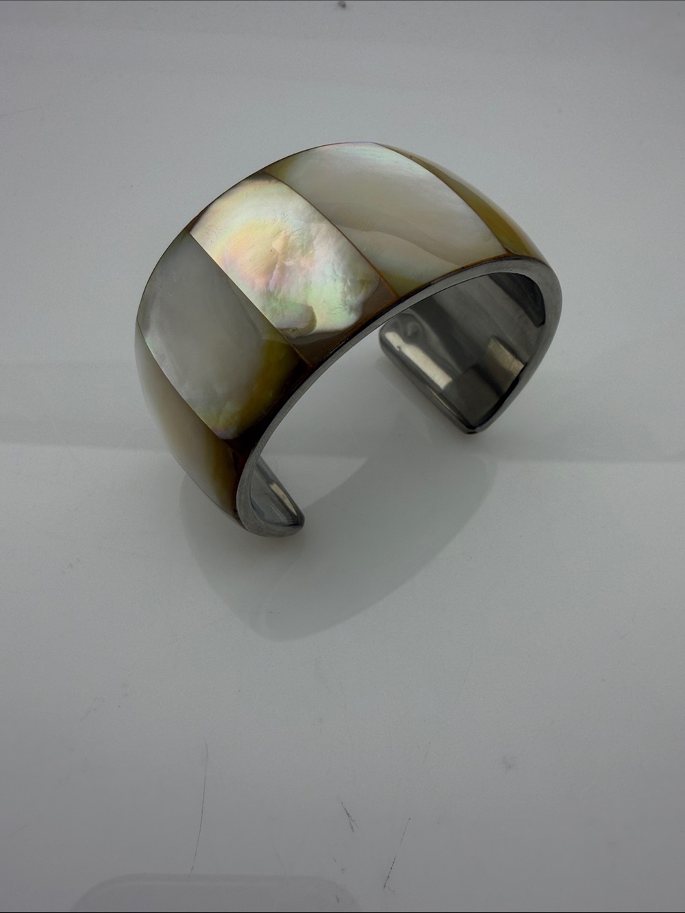 Vintage Mother of Pearl Cuff Bracelet